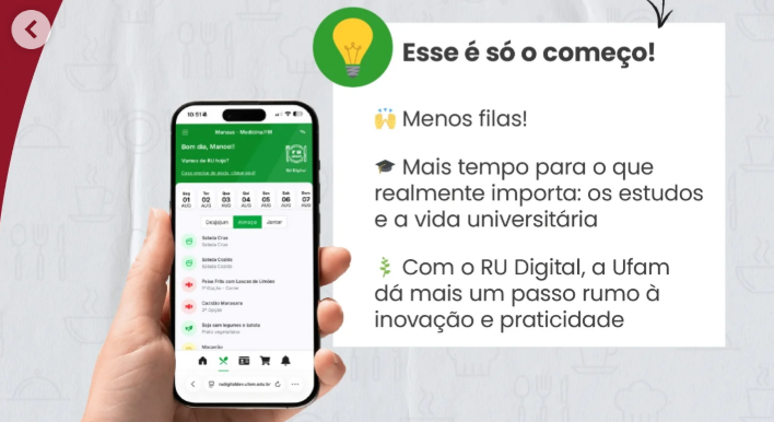 RU Digital começa a operar no campus sede da UFAM a partir de fevereiro